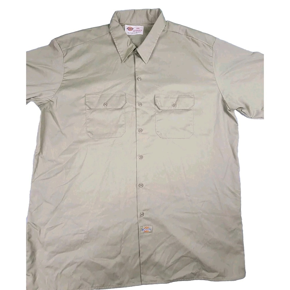 Dickies Mens Workwear Shirt Short Sleeve 2xl